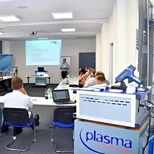 Plasma technology services training room