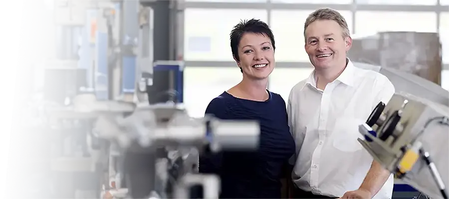 Jeanette and Jörg Eisenlohr founders of plasma technology GmbH